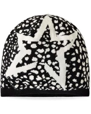 Perfect Moment Wool Jacquard Beanie - Negro