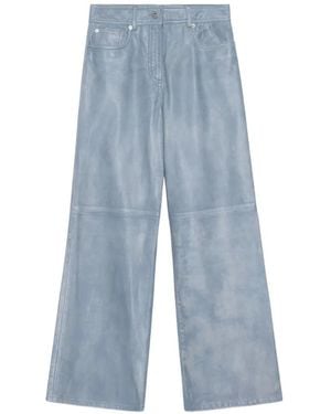 Stand Studio Mylah Paneled Pants - Blue