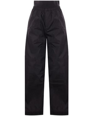 ALAINPAUL Elastic-Waistband Nylon Trousers - Blue
