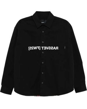 Rassvet (PACCBET) Hemd Mit Logo-Print - Schwarz