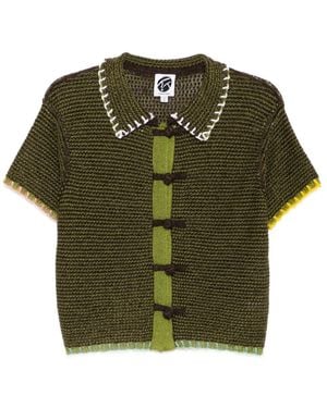 YANYAN KNITS Cárdigan Netty - Verde