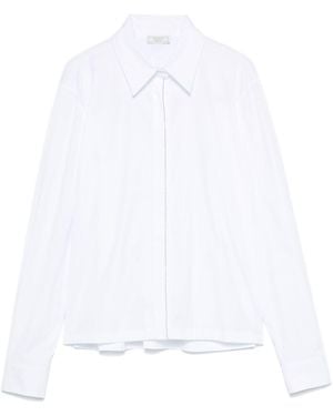 Peserico Beaded Trim Shirt - White