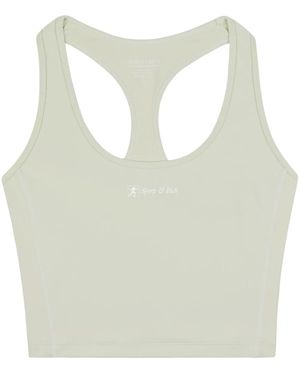 Sporty & Rich Runner Script タンクトップ - グレー