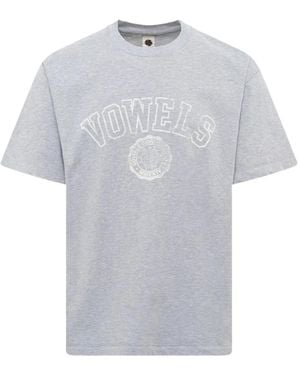 Vowels Camiseta Con Efecto Degradado - Gris