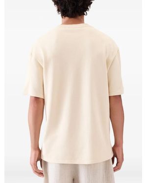 Jacquemus Embroidered Short-Sleeve T-Shirt - White