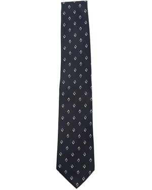 Emporio Armani Rhombus Tie Accessories - Blue