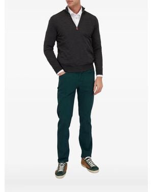 Kiton Camicia Con Colletto Button-Down - Nero