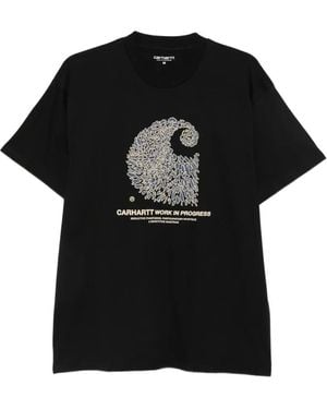 Carhartt Graphic-Print T-Shirt - Black