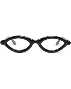 Paloceras Brille Mit Geometrischem Gestell - Weiß