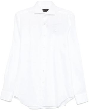 Dell'Oglio Linen Shirt - White