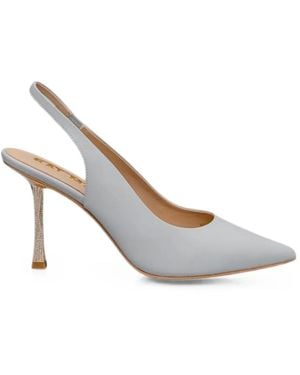 Kat Maconie Mules À Bout Pointu - White