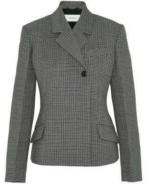 Ferragamo Geruite Blazer - Grijs