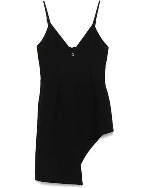 Coperni Dress With Asymmetrical Hem - Black