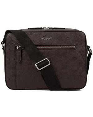 Smythson Ludlow Umhängetasche - Schwarz