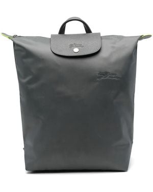 Longchamp Medium Le Pliage Backpack - Grey