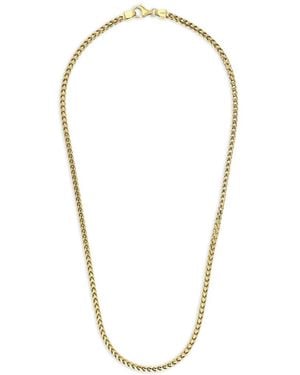 Desmo Collana A Catena Fishbone Grande - Metallizzato