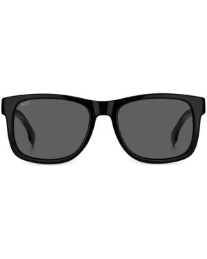 BOSS Square-Frame Sunglasses - Black