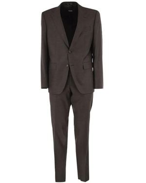 BOSS Two-Piece Slim-Fit Suit - Black