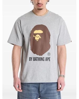 A Bathing Ape Printed T-Shirt - White