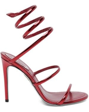 Rene Caovilla Cleo Heeled Sandals - Pink