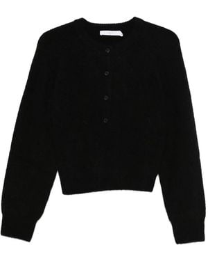 IRO Crew-Neck Cardigan - Black