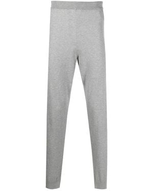 Corneliani Fine-Knit Track Pants - Gray