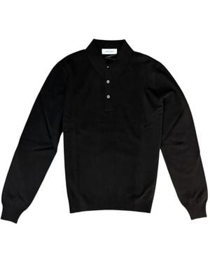 Gran Sasso Langärmeliger Pullover - Schwarz