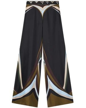 PUCCI Fari-Print Trousers - Blue