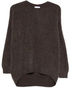 Avant Toi Round-neck Jumper - Brown
