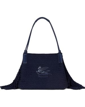 Etro Libra ハンドバッグ S - ブルー