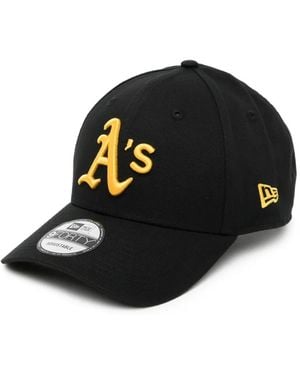 KTZ Oakland Athletics Side Patched 9Forty Baseball Cap - Black