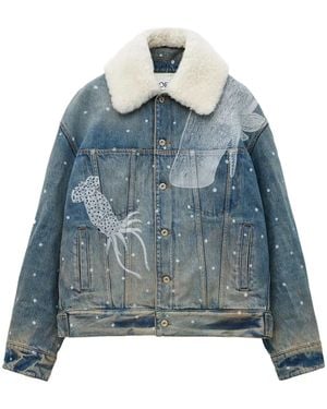 Loewe X Suna Fujita Jacket - Blue