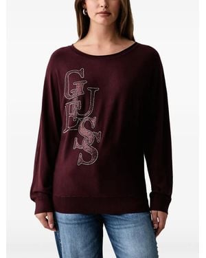 Guess Pull Esmeralda À Logo Orné - Red