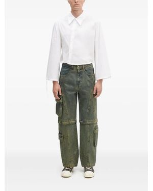 ANDERSSON BELL Jeans mit aufgesetzten Taschen - Weiß