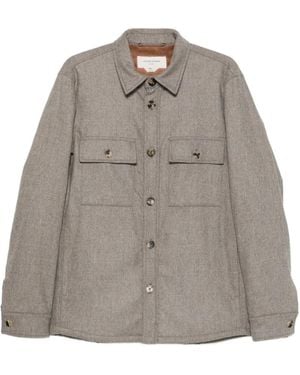 Jacob Cohen Button-Up Shirt Jacket - Gray