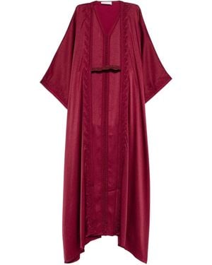 Reem Al Dhaheri Embroidered Midi Kaftan