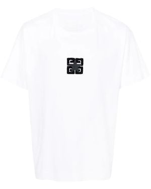Givenchy 4G Stars Cotton T-Shirt - White