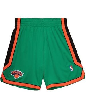 Mitchell & Ness New York Knicks 2007/08 "St. Patrick's Day" Swingman Shorts - Green