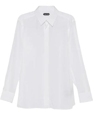 Tom Ford Collared Shirt - White