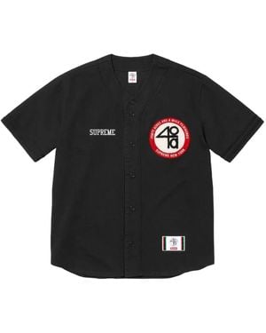 Supreme X 40 Acres Twill "Ss25 - Black