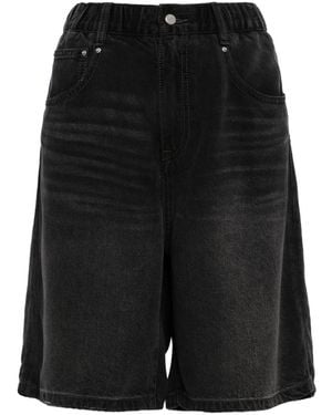 JNBY Boyfriend Denim Shorts - Black