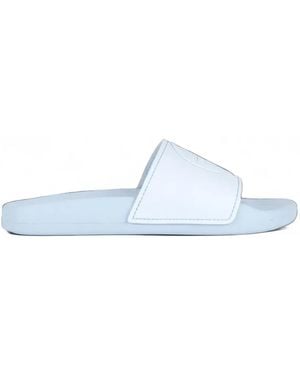 Anine Bing Logo Slides - White