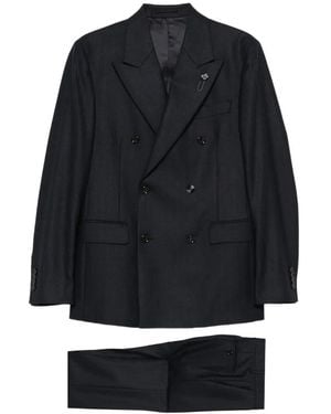 Lardini Traje Feeling De Doble Botonadura - Azul