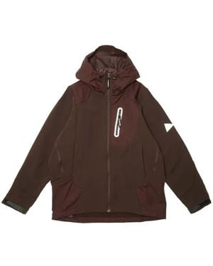 and wander Stretch-Shell Jacket - Brown