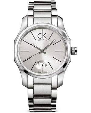 Calvin Klein Biz 42Mm Watch - Gray