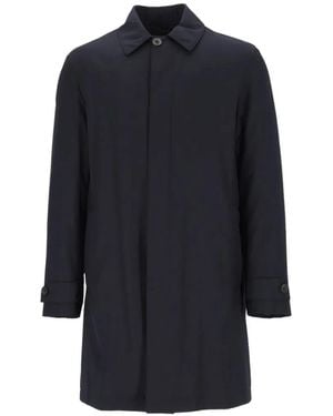 Corneliani Abrigo Con Forro Acolchado - Azul