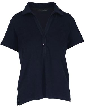 Majestic Filatures ショートスリーブ シャツ - ブルー