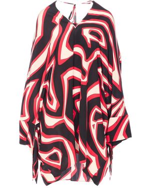 PUCCI Geometric-Print Top - Red