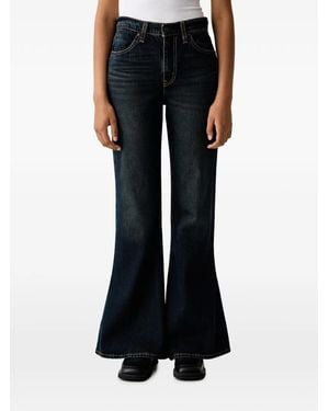 Levi's Jean Évasé À Taille Haute - Noir