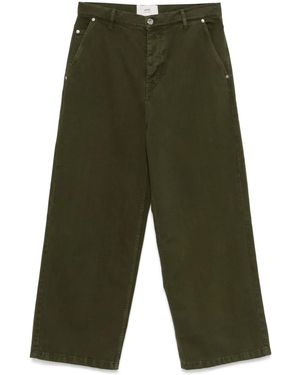 Ami Paris Wide Jeans - Green